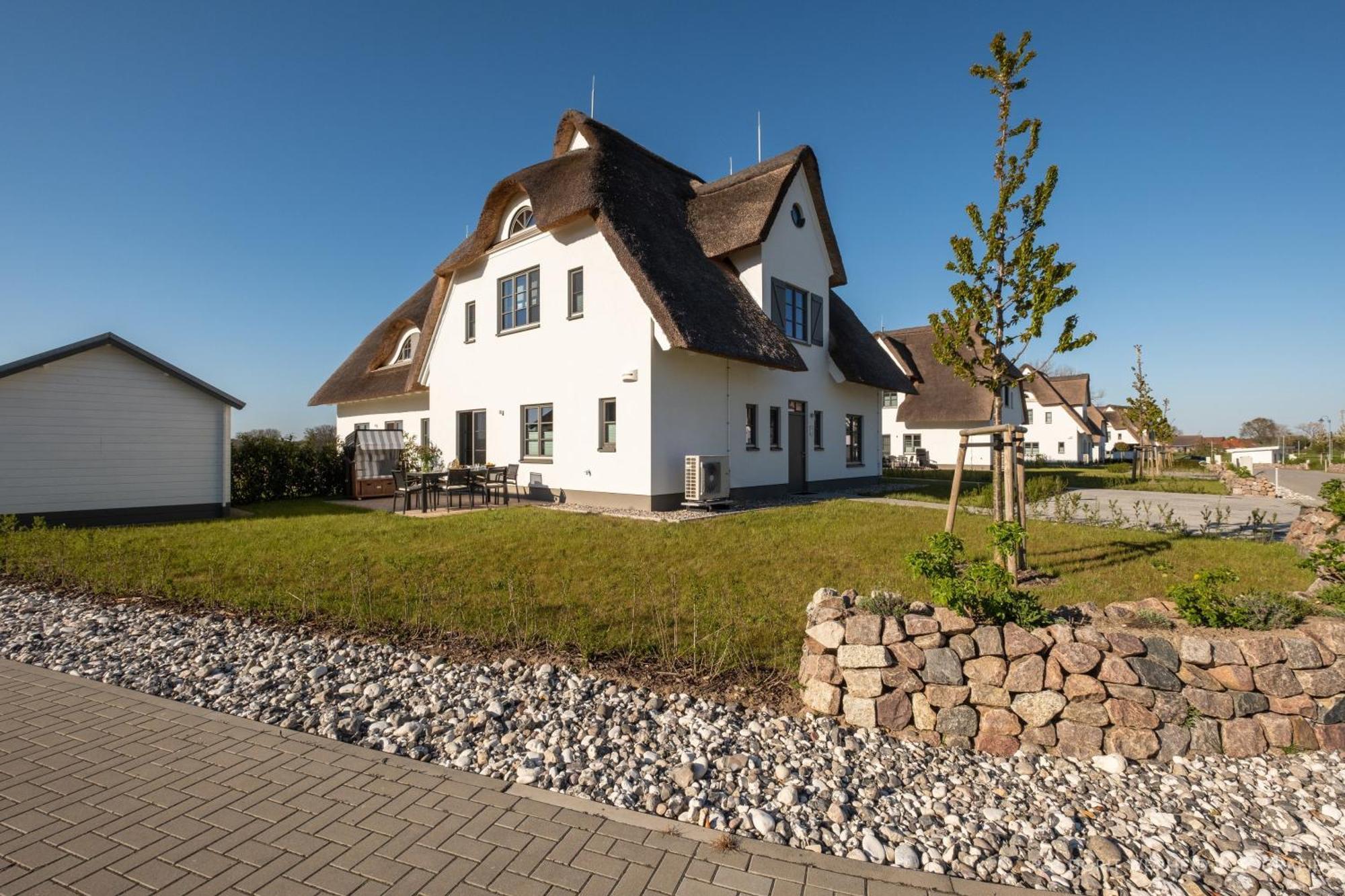 Inseldomizil Stolpe - Urlaub Unter Reet Auf Usedom Villa Stolpe auf Usedom Buitenkant foto