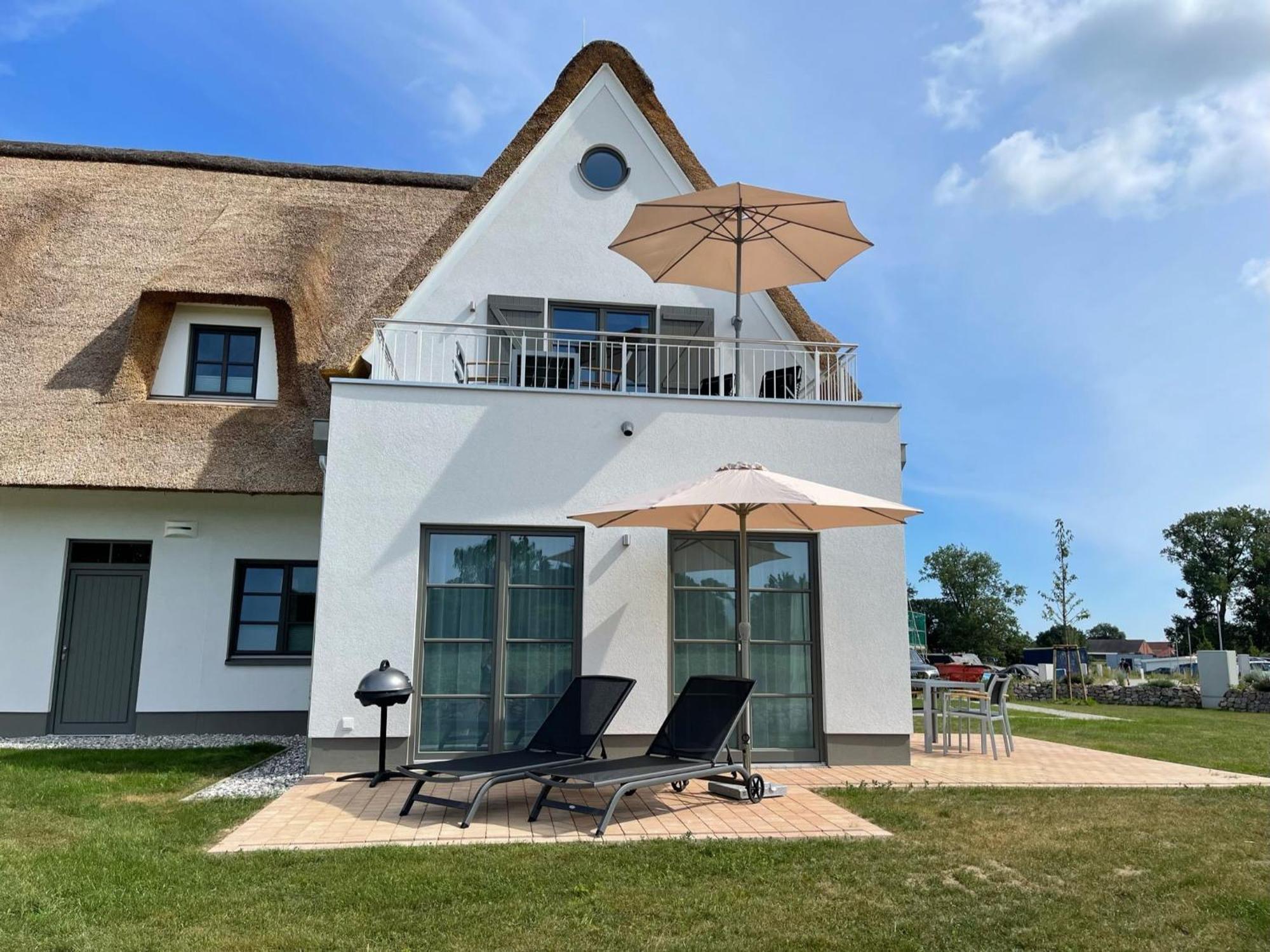 Inseldomizil Stolpe - Urlaub Unter Reet Auf Usedom Villa Stolpe auf Usedom Buitenkant foto